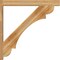 Ekena Millwork Olympic Block Rough Sawn Outlooker, Western Red Cedar, 6"W x 44"D x 44"H OUT06X44X44OLY05RWR - alternate 4